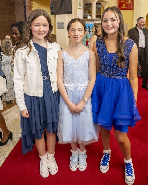 Katie Mulhall, Lucy Grogan and Erica Nolan