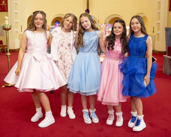 Myla Foley, Penny Hyland, Zoe Quinn, Lily Kelly and Ruby Walsh
