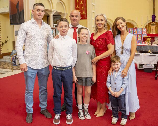 Alex O'Mara and family