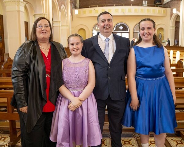 Zara and Michaele Kelly and family