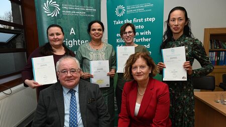 Kildare further education centre students recognised