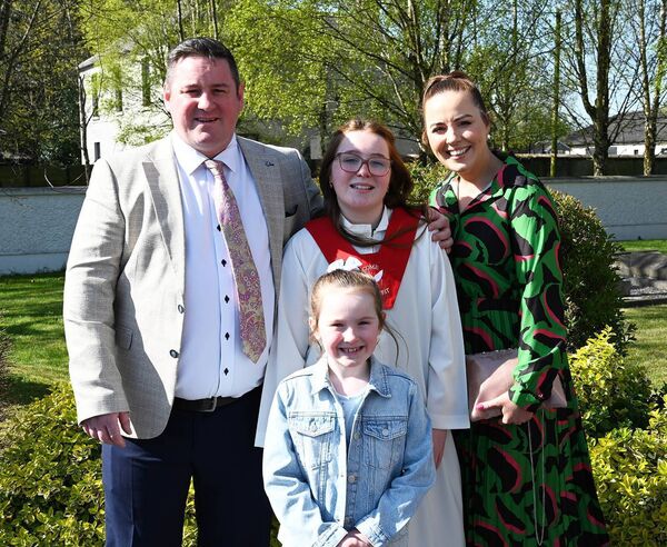 Roisin Brown and family 