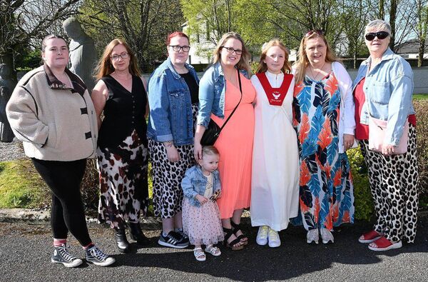 Hayley Duffy and family 