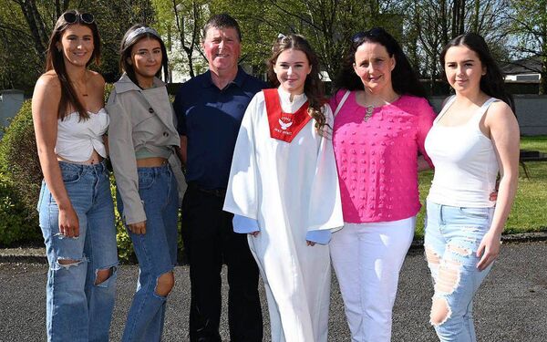 Stacey Kiely and family 