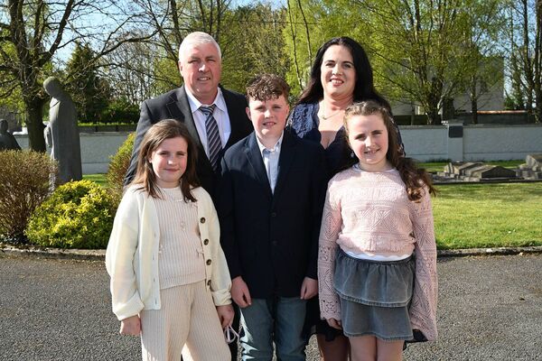 PJ Hanratty and family 