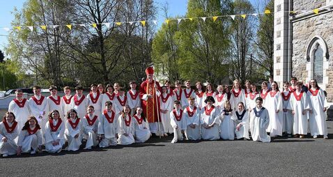 PHOTOS: Confirmation day for Suncroft, Ballyshannon and Ballysax schools