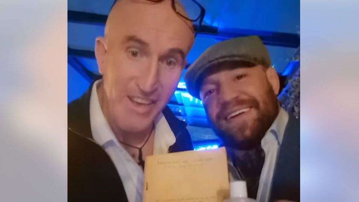 Kildare councillor gives present to Conor McGregor