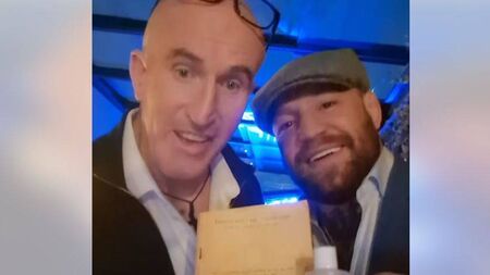 Kildare councillor gives present to Conor McGregor
