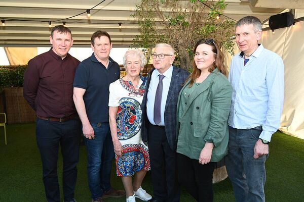 Louis and Terry Hennessy and their family 