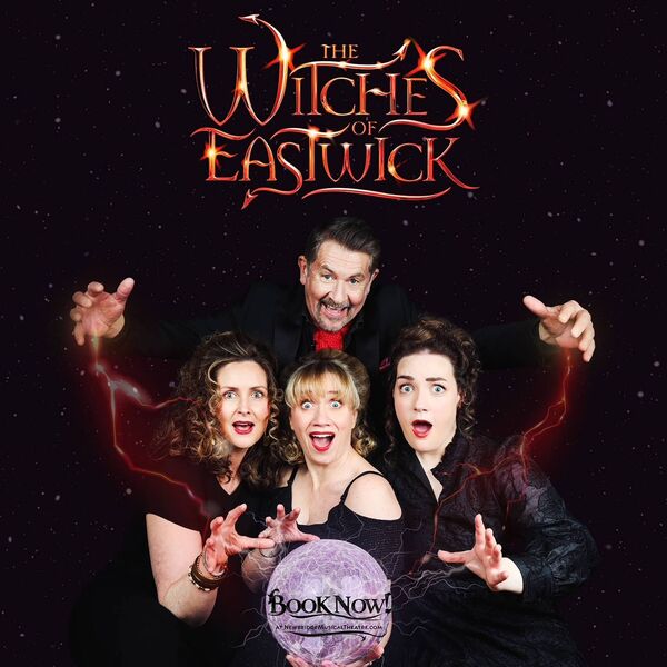 Mark Trundle with Nicla Hennessy, Bronwyn Andrews and Keelin Kilduff perform in the Witches of Eastwick