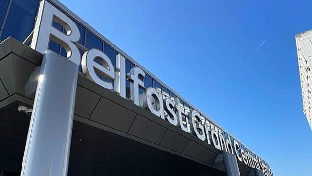 Legal papers lodged in challenge to Irish language signs at Belfast station