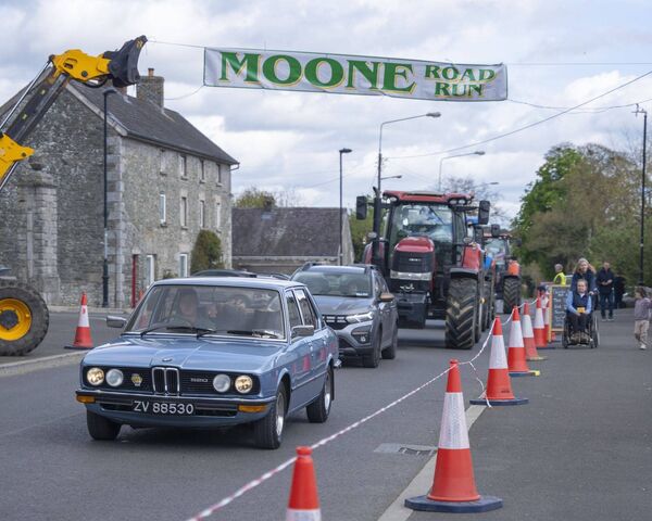 The fundraising road run gets underway