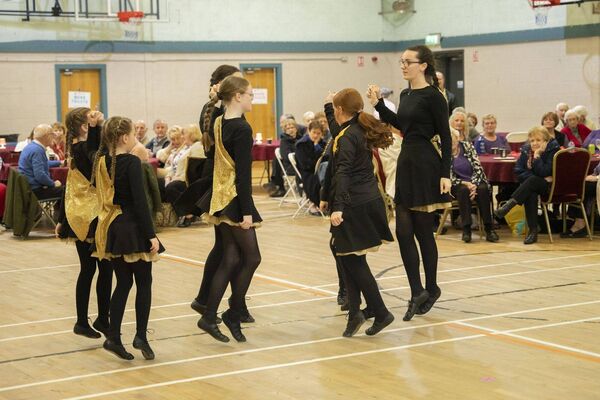 Kilmead Irish Figure dancers entertained the attendees at the Larries on the Move Easter festival held in St Laurence's GAA Club in Narraghmore Photos: Aisling Hyland Kilmead Irish Figure dancers entertained the attendees at the Larries on the Move Easter festival held in St Laurence's GAA Club in Narraghmore Photos: Aisling Hyland