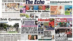 What the papers say: Saturday's front pages What the papers say: Saturday's front pages