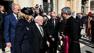 Pope Francis remains ‘an incredible source of hope’ - President Higgins Pope Francis remains ‘an incredible source of hope’ - President Higgins