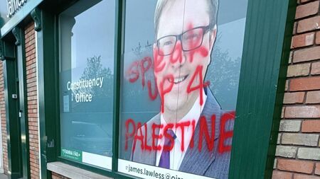 Graffiti attack on Kildare minister’s office
