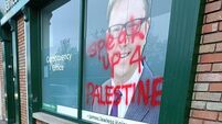 Graffiti attack on Kildare minister’s office 