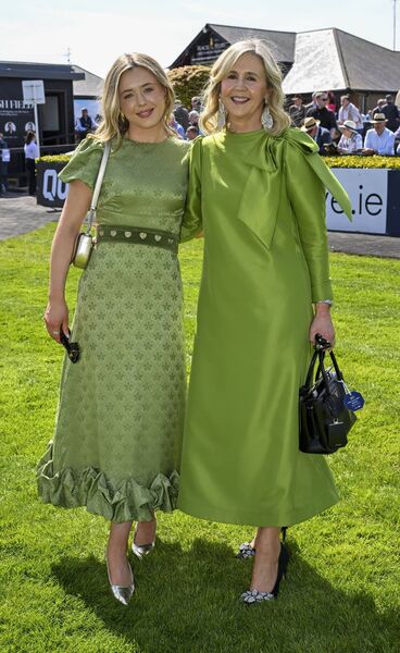 Millie Ahearn O’ Donnell and her mother Dee Ahern (CEO of Barretstown) Photo: Michael Chester