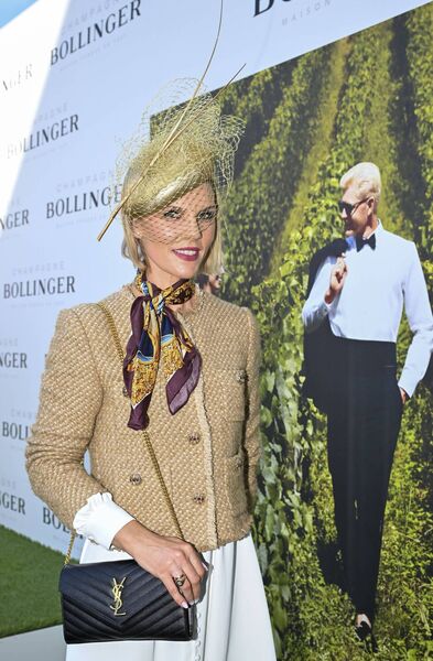 Denise Walsh from Clane at the opening day of Punchestown Photos: Michael Chester 
