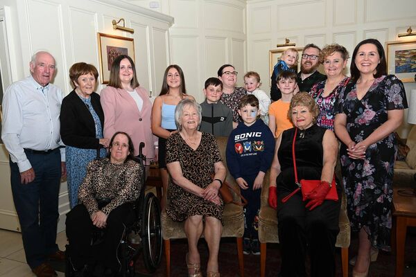 Sheila with Mc Cormack and The Murphy Family 
