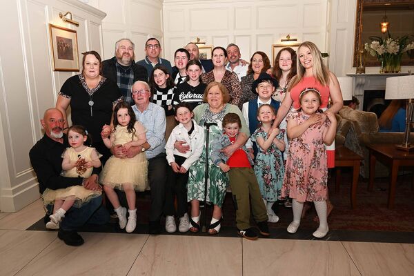 Sheila with the Carroll Family 