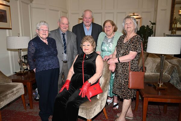 Sheila with her brothers and sisters 