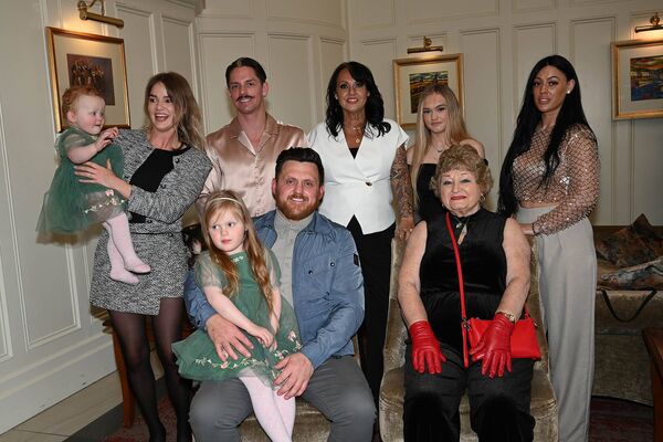 Sheila with the McDonagh and Allen Family 