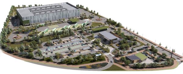 What the new facility is expected to look like What the new facility is expected to look like