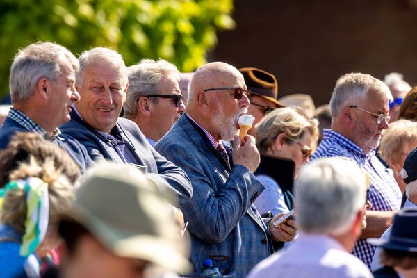 Racegoers enjoy the fine weather at Punchestown Photo: ©INPHO/Morgan Treacy