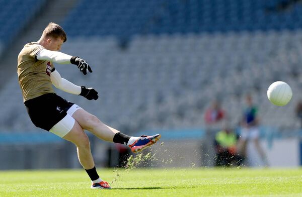 Kildare need to further develop their kick out strategies Photo: ©INPHO/James Crombie