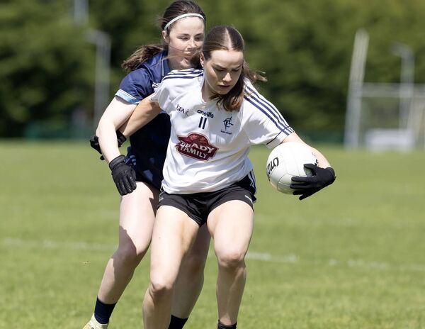 Aoife Treacy scored a brilliant hat-trick of goals for Kildare Photo: Sean Brilly