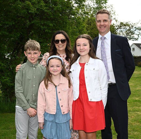 Eabha Fitzgearld and family 