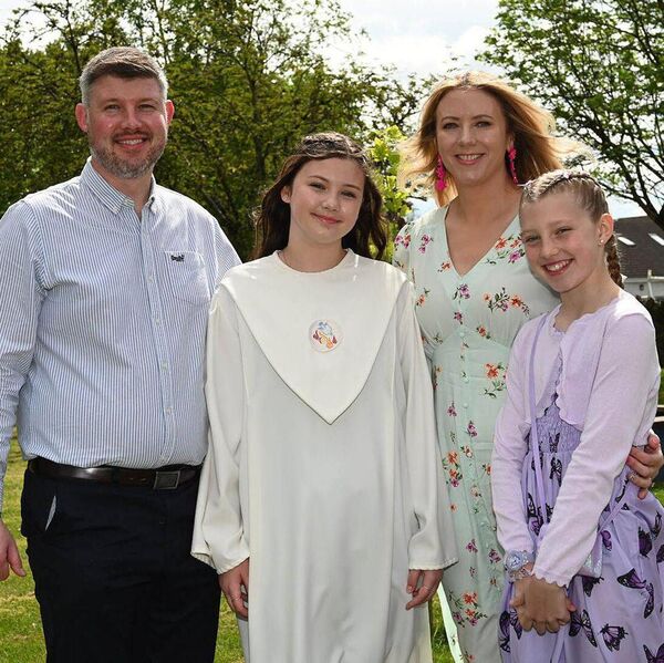 Belle Broughall and family 