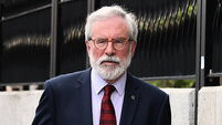 Gerry Adams says Spotlight allegations undermine peace progress