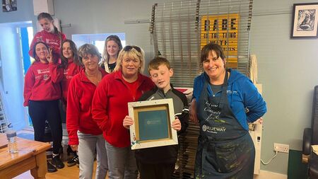 Athy Sing and Sign group volunteer for Deaf Ethiopian Project
