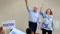 How has Jane and Bernie Sanders's visit to Kildare come about?