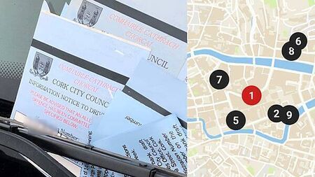 Revealed: Cork's illegal parking blackspots with one street the worst in Ireland