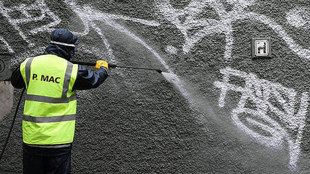 Four local authorities spending over €500k per year to remove graffiti