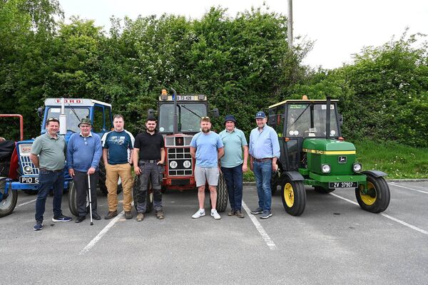 Pat Reid, Seamus McLoughlin, Nicky Mullally, James Reid, Dave Champ, Tom Connolly and Ed Nolan 