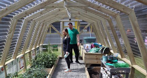 Kildare school's polytunnel provides experiential learning