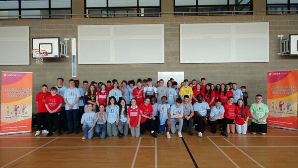 The full group at Kildare Town Community School