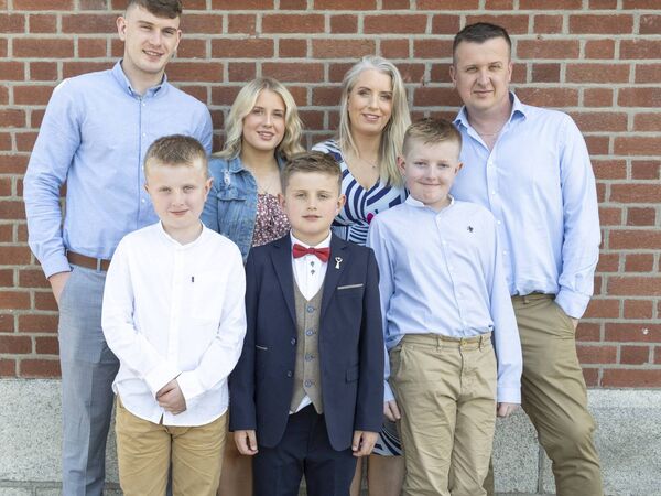 Ross McKnight and family