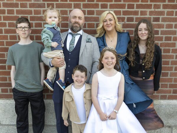 Lola Foley and family