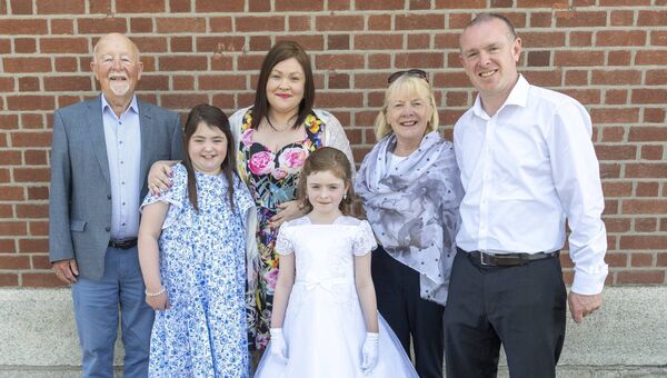 Ellie Cleland and family