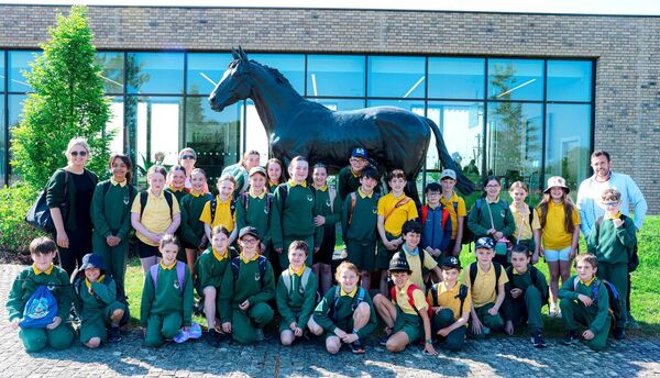 Students from Gael Scoi lChillDara, Newbridge