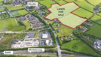 40 acres of Kildare development land up for sale