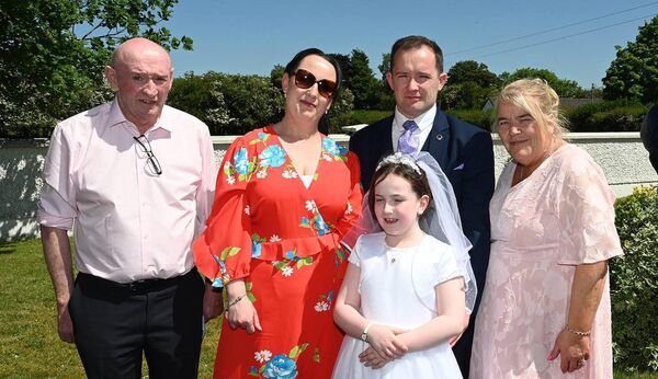 Sadhbh Rogers and family 