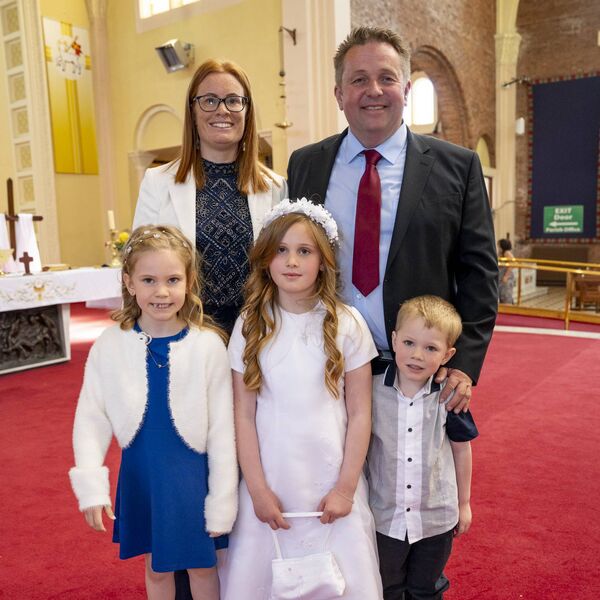 Chloe Byrne and family