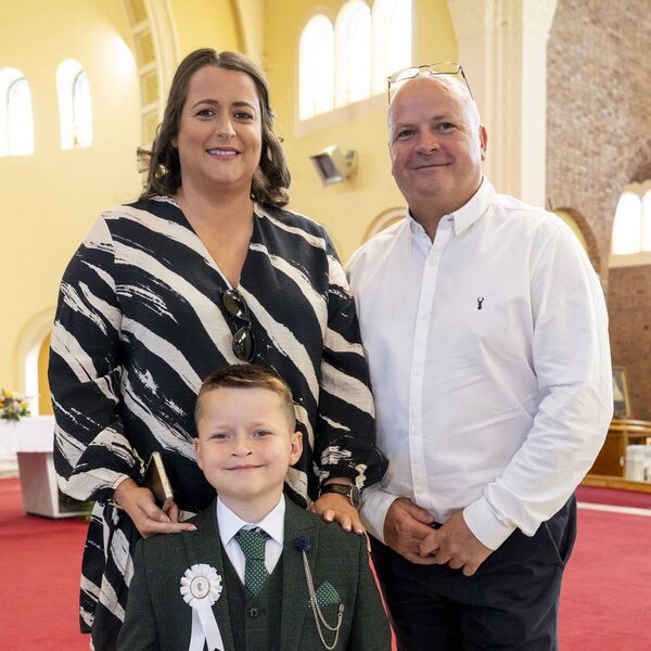Fionn Perse Moore and family