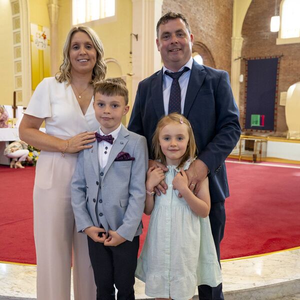 Tom Kelly and family